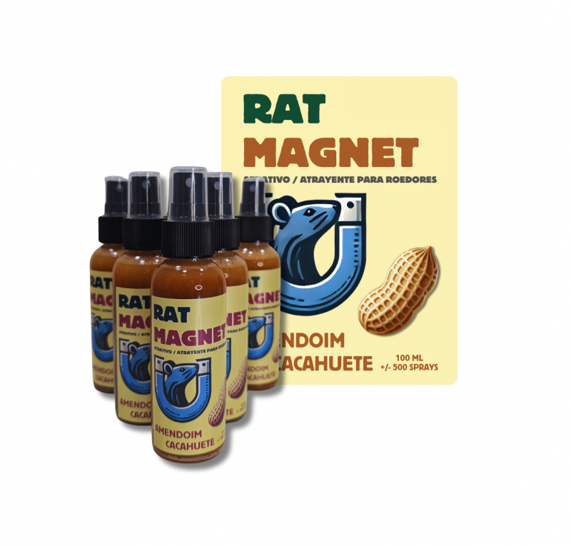 Spray atrativo RatMagnet amendoim 100 ml