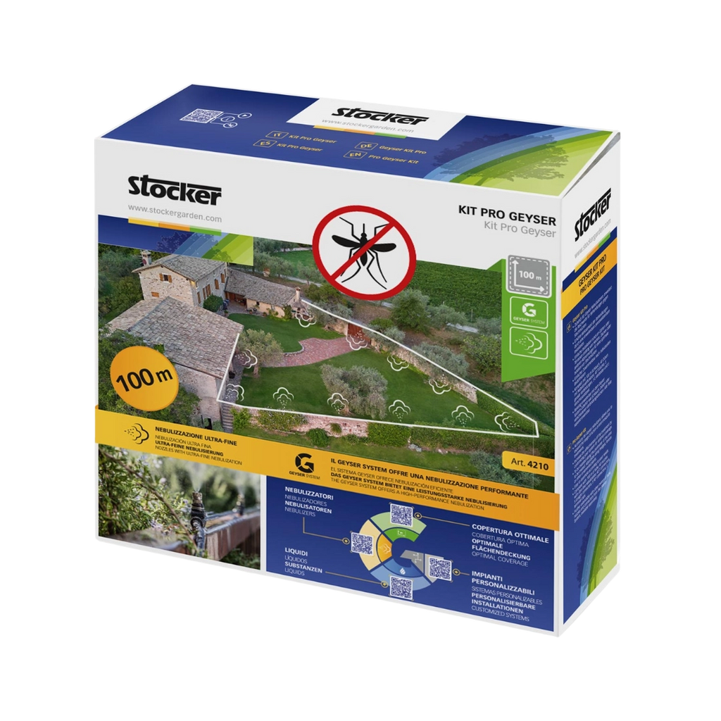 Kit Pro 25 L com 100 metros de tubo e 40 bicos