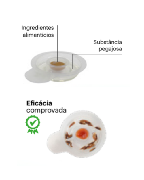 Armadilha para Peixinhos-de-Prata com Gel Atrativo