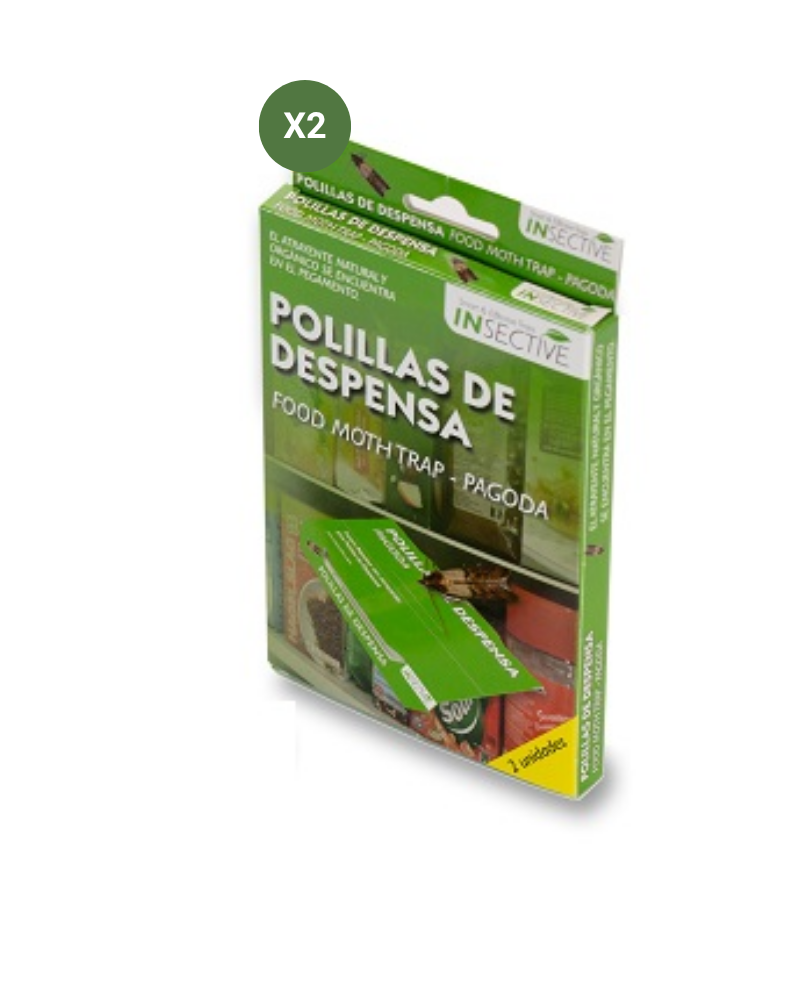Kit de 6 Armadilhas para Traças da Despensa e Farinha