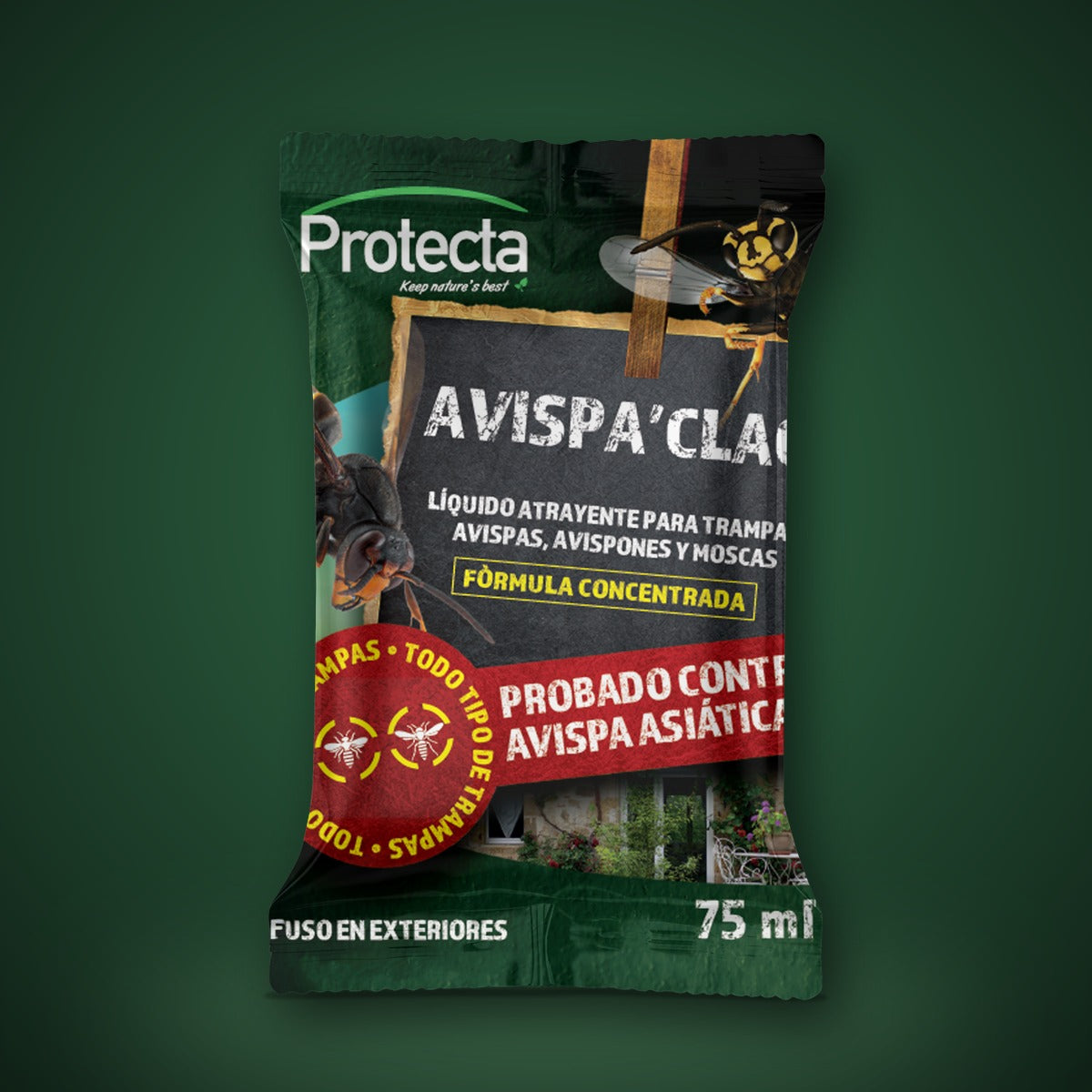 Atrativo para Vespas em Saqueta 75 ml