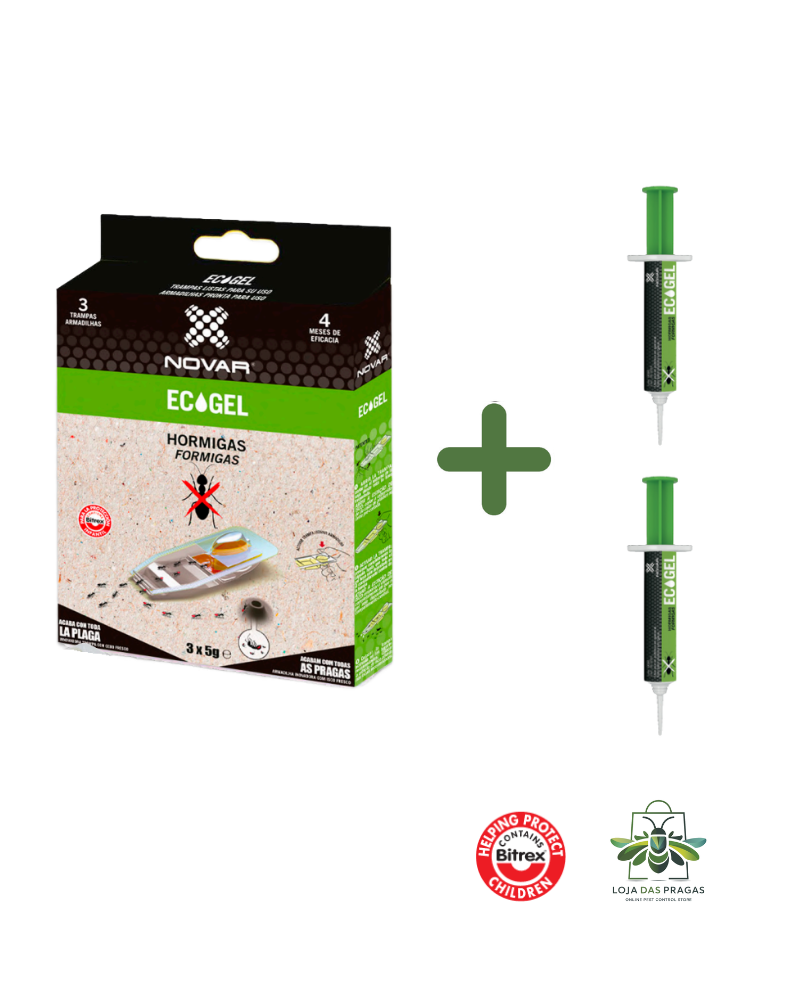 Pack Formigas Casa e Exterior – Kit 3 em 1 + Granulado 500 g