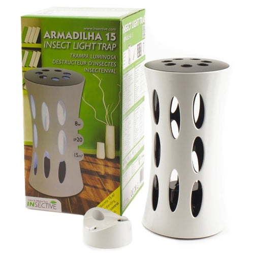 Armadilha Elétrica para Insetos 15W – Cobertura até 15 m²