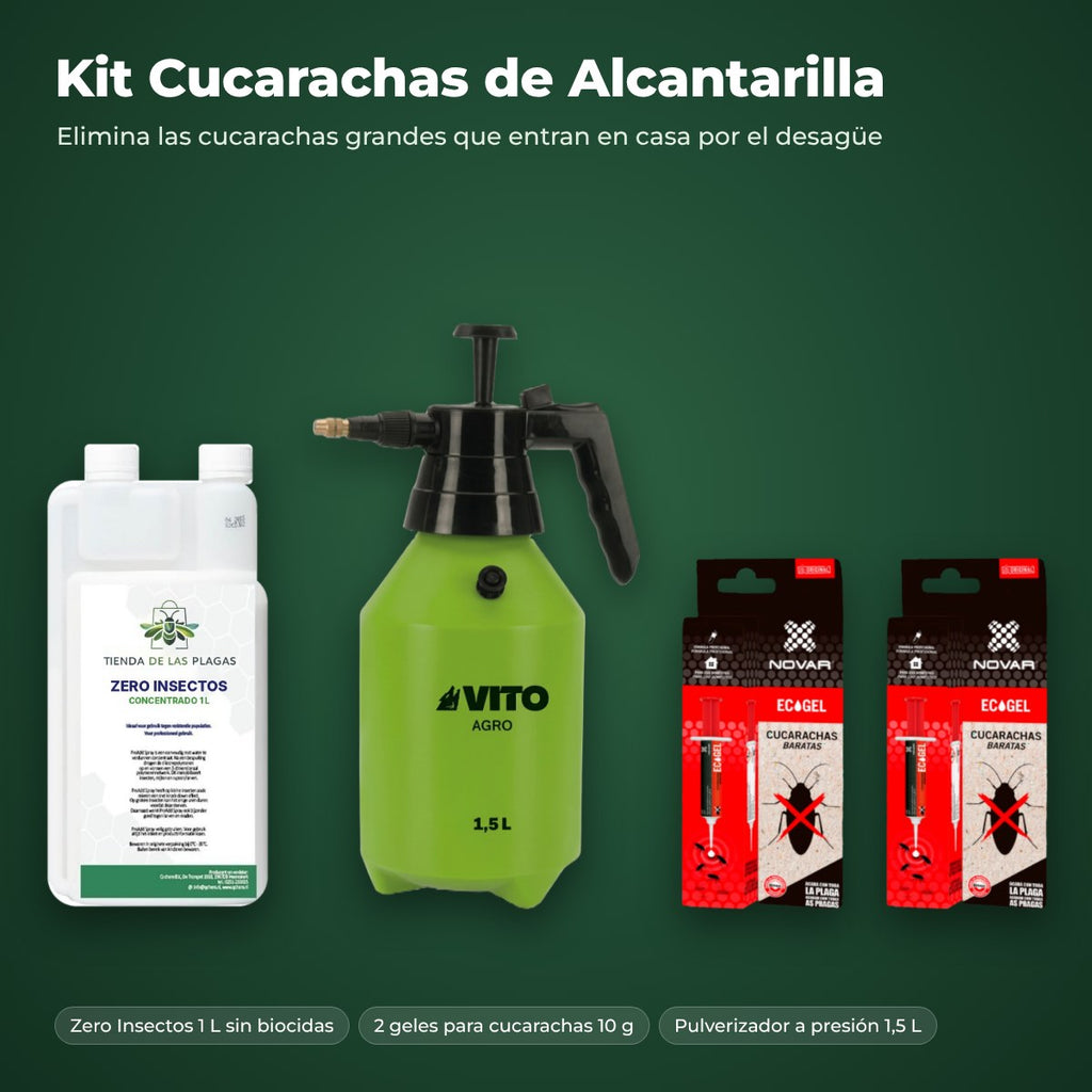 ES | Kit Cucarachas de Alcantarilla