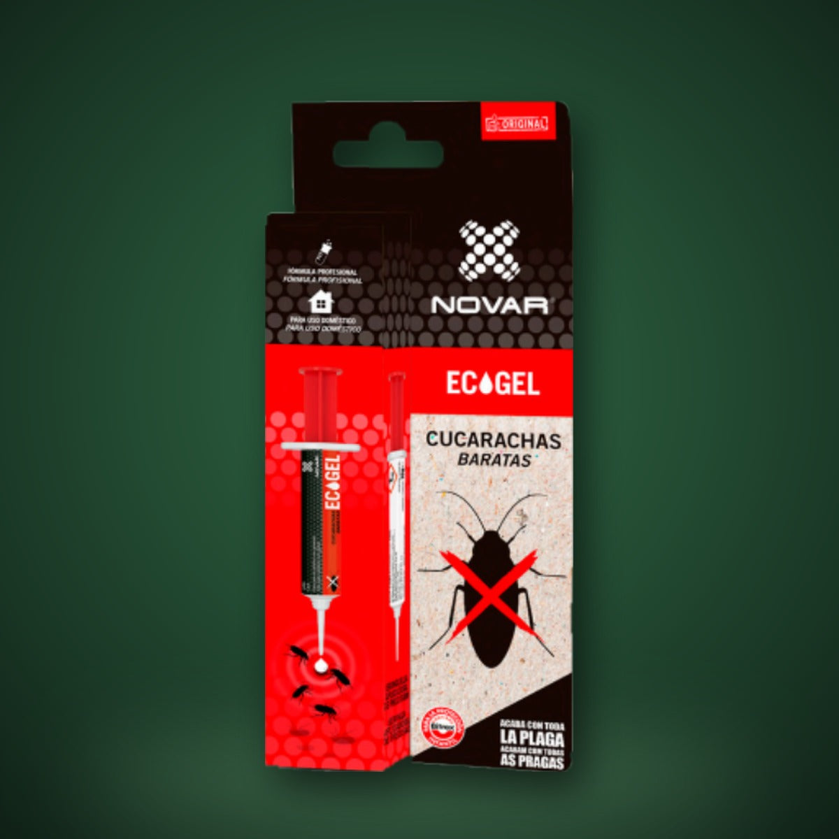 Pack 2 Géis Inseticidas para Baratas (2 × 10 g)