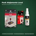Pack Alojamento Local: gel e armadilhas para baratas e spray anti percevejos